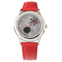 Übel Blume Bug Vintag Armbanduhr