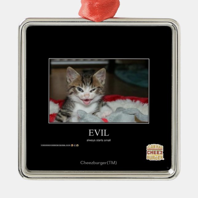 Übel Ornament Aus Metall (Vorne)