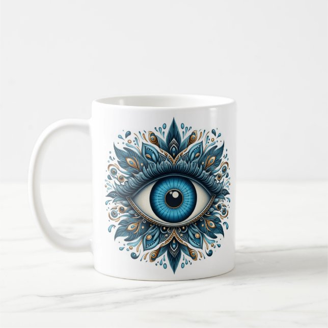 Übeles Auge Kaffeetasse (Links)