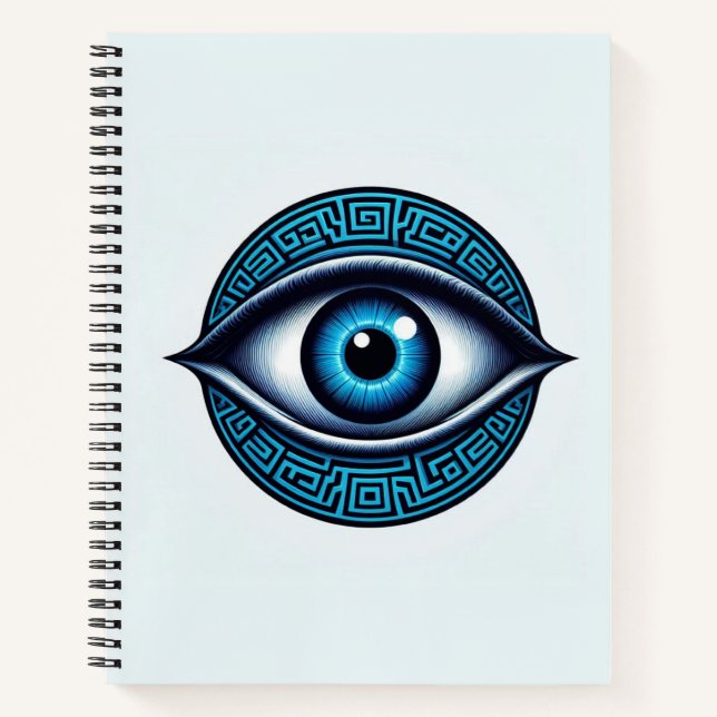 Übeles Auge Notizbuch (Vorderseite)