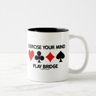 Üben Sie Ihre Sinnesspiel-Brücke aus (vier Zweifarbige Tasse