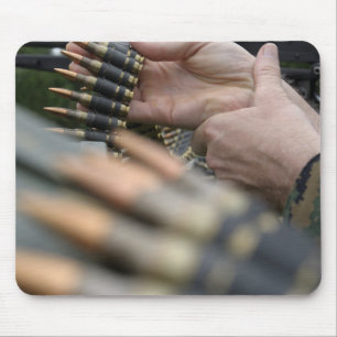 Über 3.000 Runden wurden von der M-240G abgefeuert Mousepad