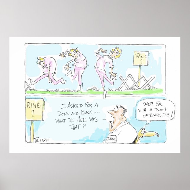 Über 50 mit einer Touch Bursitis Poster (Vorne)