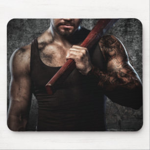 Über Besitz-Grafik Mousepad hinaus