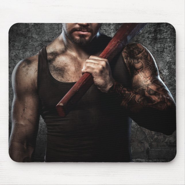 Über Besitz-Grafik Mousepad hinaus (Vorne)