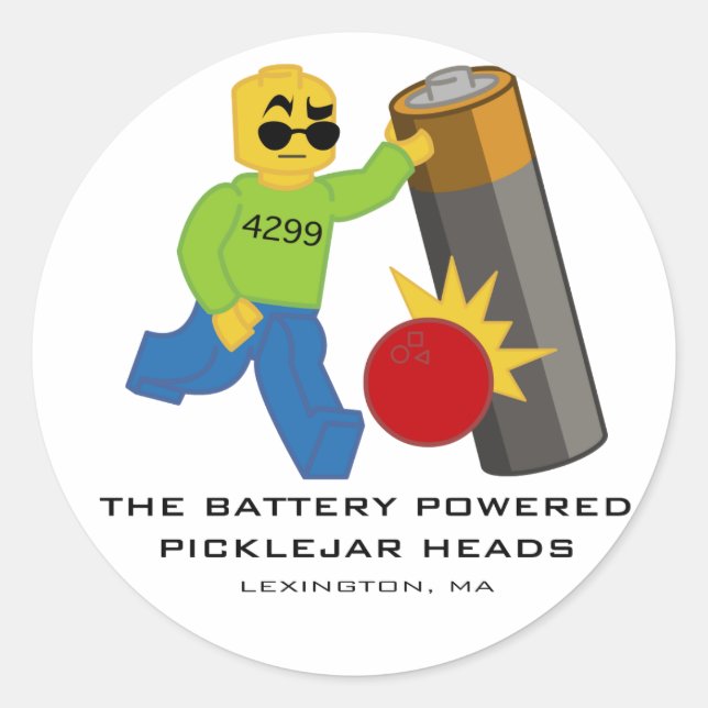 Über BPPJH-Aufkleber gewickelt Runder Aufkleber (Vorderseite)