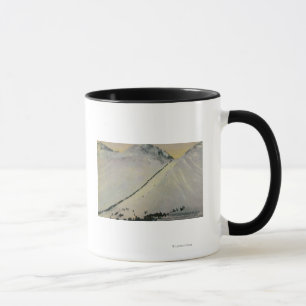Über Chilkoot Durchlauf während des Goldrauschs, Tasse