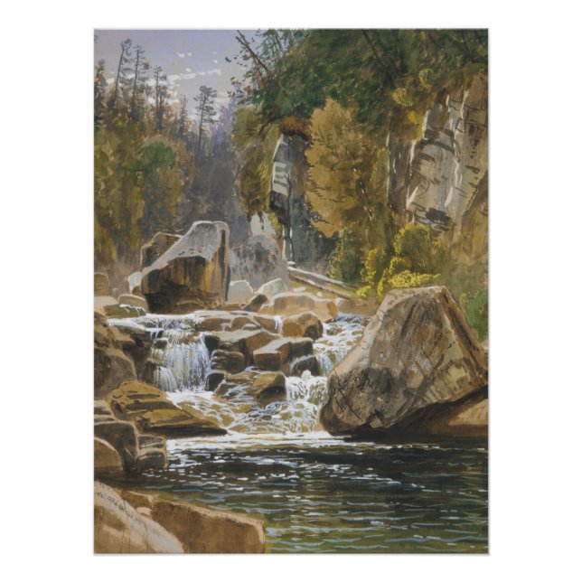 Über das Ausable | James David Smillie Art Poster (Vorderseite)