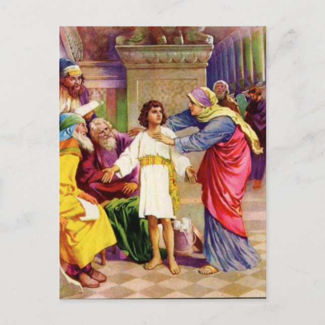 Über das Geschäft seines Vaters Postkarte (Vorderseite)