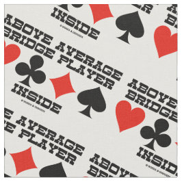 Über dem durchschnittlichen Bridge-Player in vier  Stoff