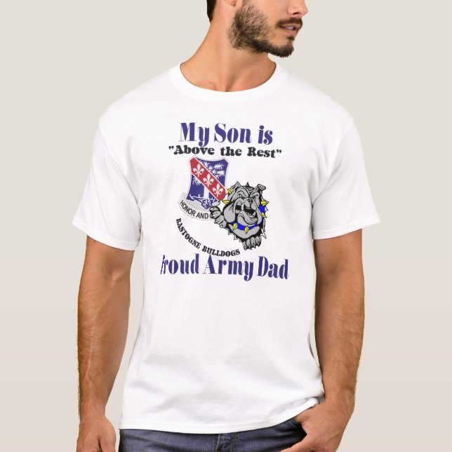 Über dem Erholungs-Vater-T - Shirt (Vorderseite)