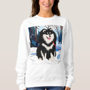 Über dem Flug finnische Lapphund Shirts alle Stile