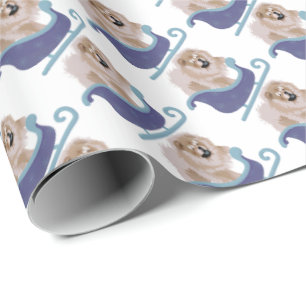 ÜBER DEM FLUSS Fawn Chow Einwickelpapier Geschenkpapier