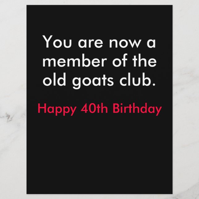 Über dem Flyer zum Geburtstag des Hügels (Vorne)