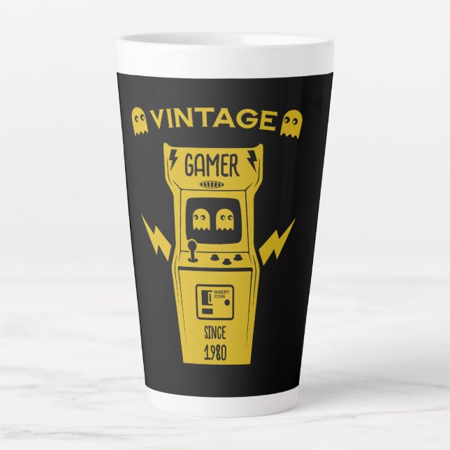 Über dem Hill Gamers Geburtstag Milchtasse (Vorderseite)