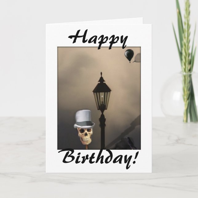 'Über dem Hill Karte (Vorderseite)