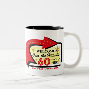 Über dem Hillville 60 Zweifarbige Tasse