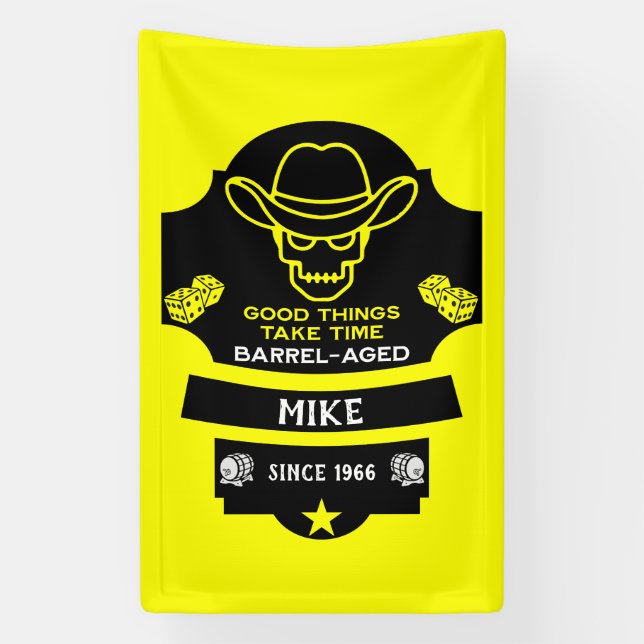 Über dem Hügel Alt werden Banner (Vertikal)