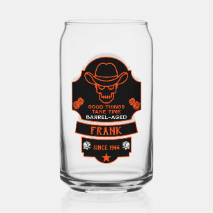 Über dem Hügel Alt werden Dosenglas