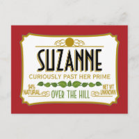 Über dem Hügel Funny Birthday Party