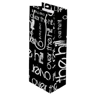 Über dem Hügel Geschenktüte Für Weinflaschen