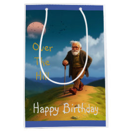 Über dem Hügel Mittlere Geschenktüte