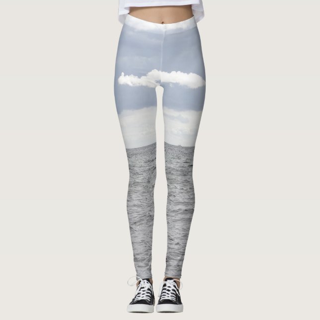 Über dem Meer Leggings (Vorderseite)