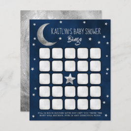 Über dem Mond | Baby Shower Bingo