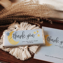 Über dem Mond, Blue Candy Bar Paper Wrapper Flyer