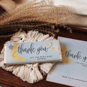 Über dem Mond, Blue Candy Bar Paper Wrapper Flyer