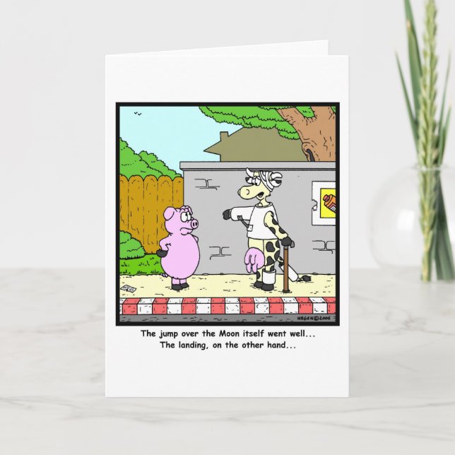 Über dem Mond Karte (Vorderseite)