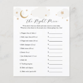 Über dem Mond Name der Preis Baby Duwer Game