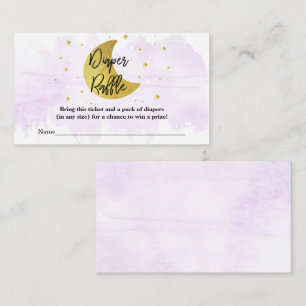 Über dem Mond   Neutrales Windschutzscheiben-Winde Begleitkarte