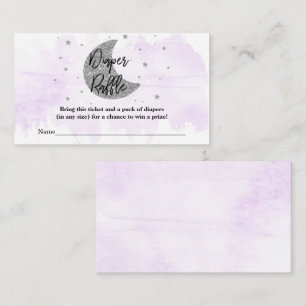 Über dem Mond   Neutrales Windschutzscheiben-Winde Begleitkarte