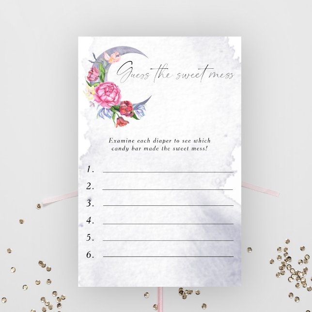 Über dem Mond rächen Sie die süße Dusche des Mess- (Von Creator hochgeladen)