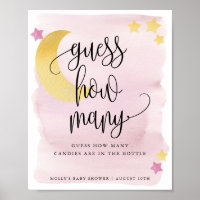 Über dem Mond rosa Schätzung, wie viel Spiel