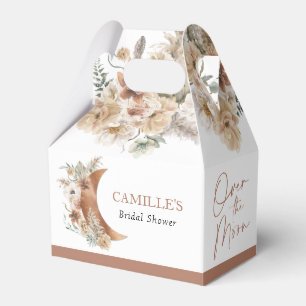 Über dem Moon Boho Brautparty Geschenkschachtel