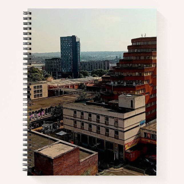 Über dem Moor Notizbuch (Vorderseite)