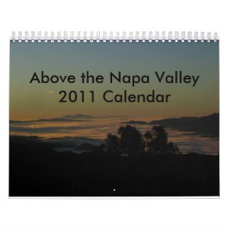 Über dem Napa- Valleykalender Kalender