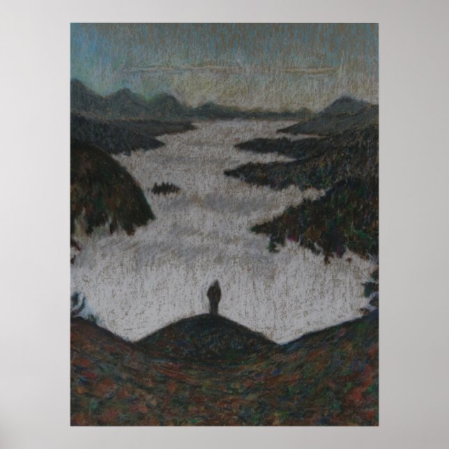 Über dem Nebel Poster (Vorne)