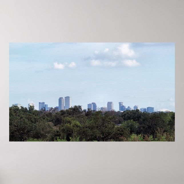 Über dem Park Poster (Vorne)