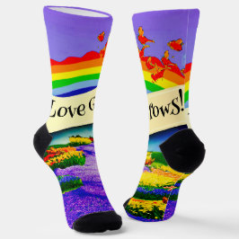 ÜBER DEM RAINBOGEN SOCKEN