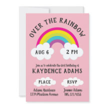 Über dem Rainbow-Geburtstag / Dusche