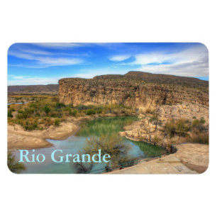Über dem Rio Grande Magnet