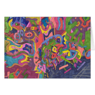 "Über dem Sturm" Abstrakte Kunst