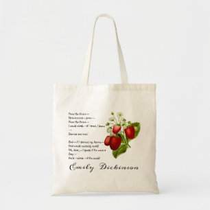 Über dem Zaun gedicht Erdbeeren Tote Tasche