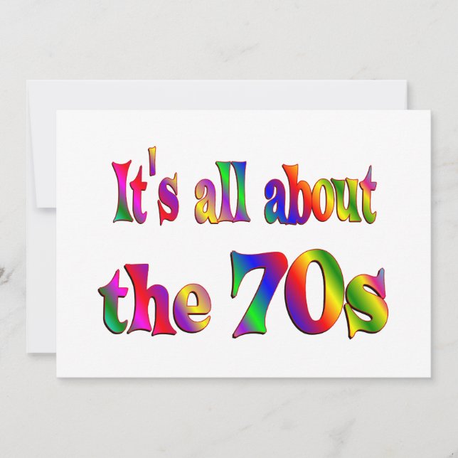 Über den 70er (Vorderseite)