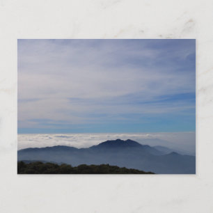 Über den Bergen Postkarte