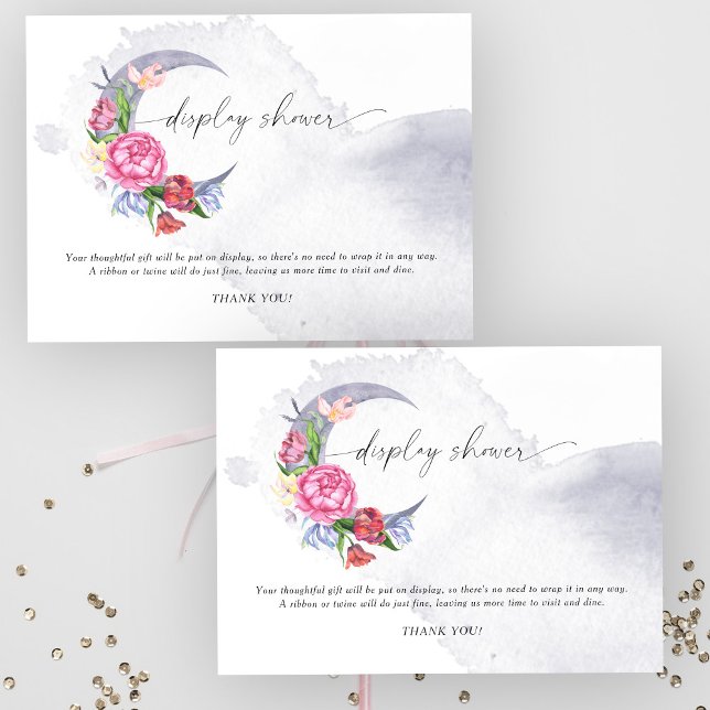 Über den Blume Babydusche mit Dusche Begleitkarte (Von Creator hochgeladen)