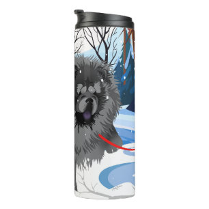ÜBER DEN FLUSS Black Chow thermobecher Thermosbecher
